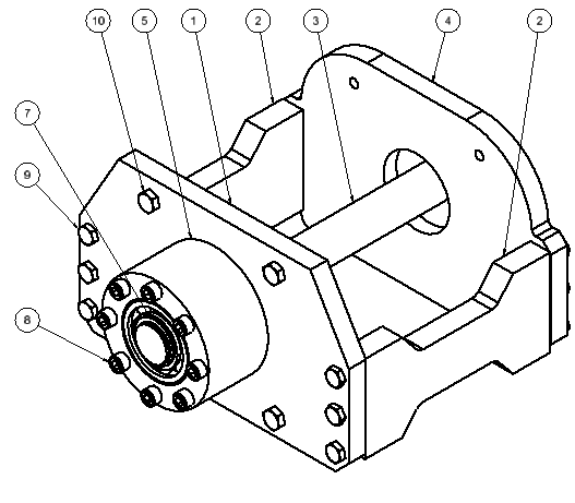 Die Baugruppe Maschinenbau